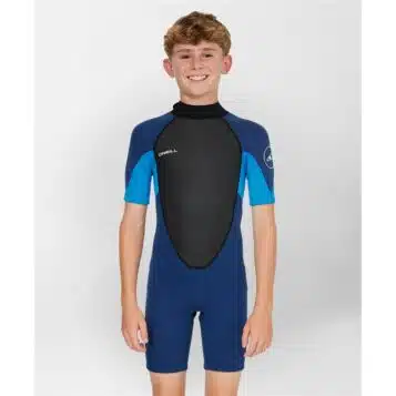 O'Neill Youth 2/2mm  Reactor 2 Back Zip Springsuit Navy