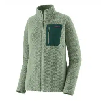 Patagonia Women's R1 Air Jacket Ellwood Green