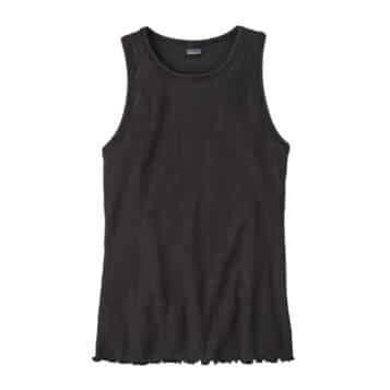 Patagonia Women's Rib Knit Tank Ink Black