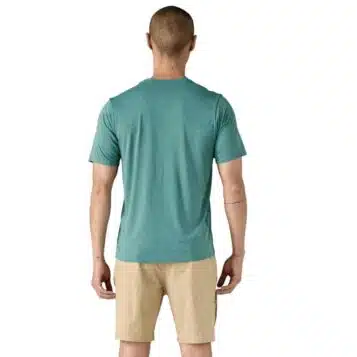 Alternative view of Patagonia Men's Cap Cool Daily Shirt Wetland Blue