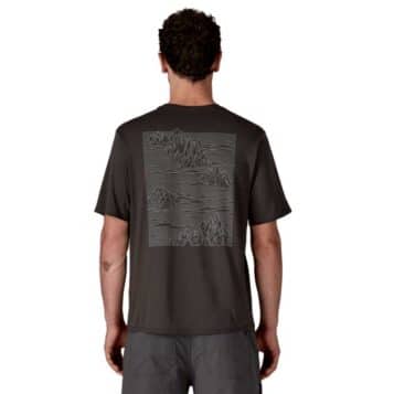 Alternative view of Patagonia Men's Cap Cool Daily Graphic Shirt Strataspire: Black