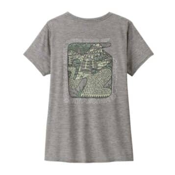 Alternative view of Patagonia Women's Cap Cool Daily Graphic Shirt Feather Gray