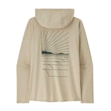 Alternative view of Patagonia Women's Cap Cool Daily Graphic Hoody Waves Rolling: