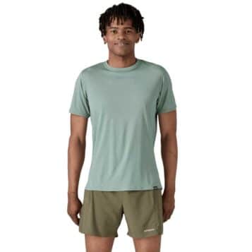 Alternative view of Patagonia Men's Cap Cool Lightweight Shirt Thermal Blue