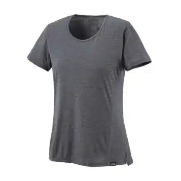 Patagonia Women's Cap Cool Lightweight Shirt Light Smolder Blue