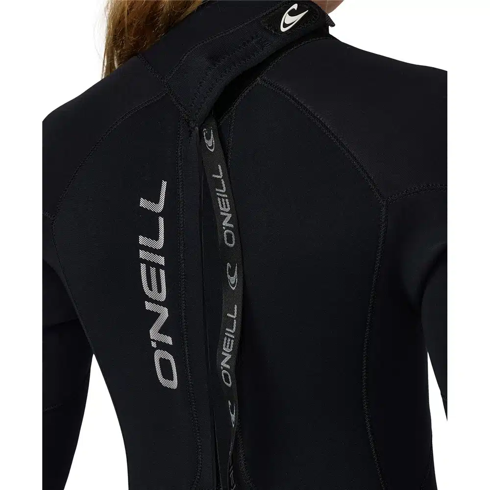 O'Neill Youth 4/3mm Reactor 2 GBS Back Zip Black 3 O'Neill Youth 4/3mm Reactor 2 GBS Back Zip Black - Image 3