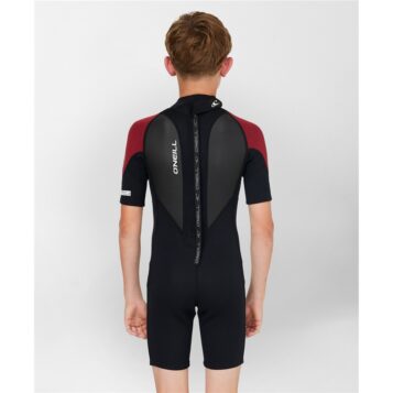 Alternative view of O'Neill Youth 2/2mm Reactor 2 Back Zip Maroon