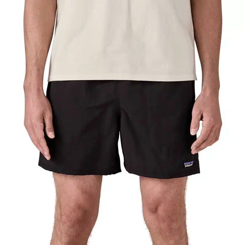 Patagonia Men's Baggies Shorts - 5 in. Black 3 Patagonia Men's Baggies Shorts - 5 in. Black - Image 3