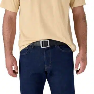 Alternative view of Patagonia Tech Web Belt Forge grey