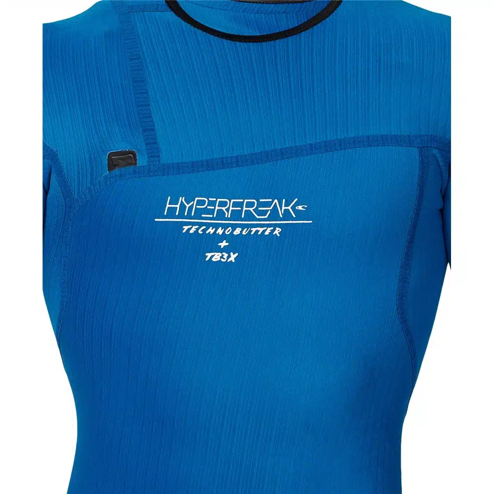 O'Neill Men's 3/2+ Hyperfreak Chest ZIp Wetsuit Black/Graphite 7 O'Neill Men's 3/2+ Hyperfreak Chest ZIp Wetsuit Black/Graphite - Image 7