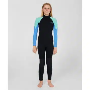 O'Neill Youth 3/2mm Reactor 2 Back Zip Aqua
