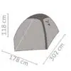 Salewa Atlas III Tent 3 Person 5311 Cactus/Grey 5 Salewa Atlas III Tent 3 Person 5311 Cactus/Grey - Image 3