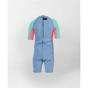 Alternative view of O'Neill Toddler 2mm Reactor Back Zip Denim Blue