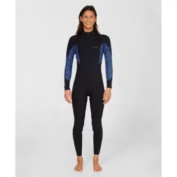 O'Neill Women's 3/2mm Bahia Chest Zip Jungle Surf