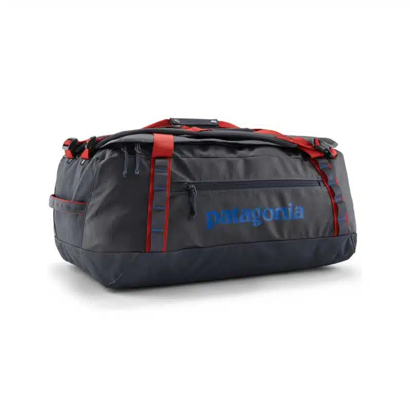 Patagonia Black Hole Duffel 55L Smolder Blue w/Amanita Red 1 Patagonia Black Hole Duffel 55L Smolder Blue w/Amanita Red