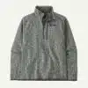 Patagonia Men's Better Sweater 1/4 Zip Stone - Image 3