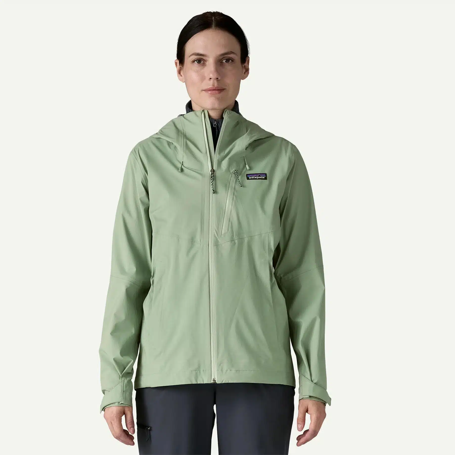 Patagonia Women's Granite Crest Rain Jacket Ellwood Green 2 Patagonia Women's Granite Crest Rain Jacket Ellwood Green - Image 2
