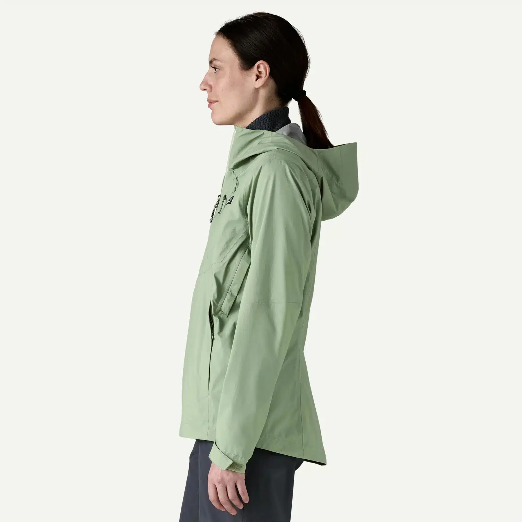 Patagonia Women's Granite Crest Rain Jacket Ellwood Green 4 Patagonia Women's Granite Crest Rain Jacket Ellwood Green - Image 4