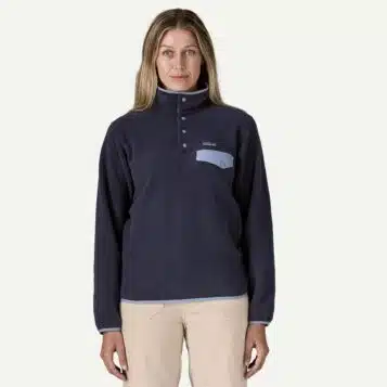 Alternative view of Patagonia Women's Light Weight Synch Snap-T P/O Sunken Blue