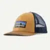 Patagonia P-6 Logo LoPro Trucker Hat Talon Gold