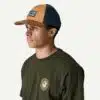 Patagonia P-6 Logo LoPro Trucker Hat Talon Gold - Image 2