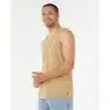 Rip Curl Men's Plain Tank Khaki Rock - Image 2