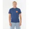 Rip Curl Men's Wettie Passage Icon Tee Light Navy