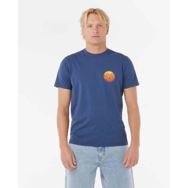 Rip Curl Men's Wettie Passage Icon Tee Light Navy