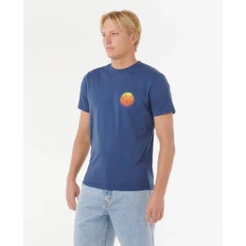 Alternative view of Rip Curl Men's Wettie Passage Icon Tee Light Navy