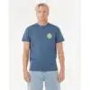 Rip Curl Men's Wettie Icon Tee Light Navy 13 ripcurl tee navy