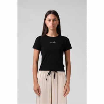 RPM Women's Raglan Baby Tee Black