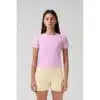 RPM Women's Raglan Baby Tee Pink