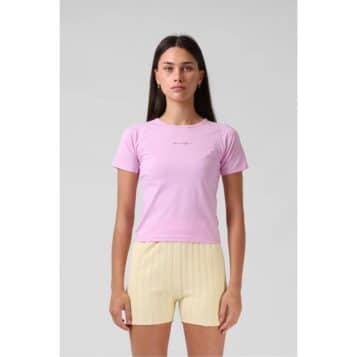 RPM Women's Raglan Baby Tee Pink