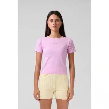 RPM Women's Raglan Baby Tee Pink