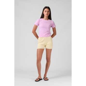 Alternative view of RPM Women's Raglan Baby Tee Pink