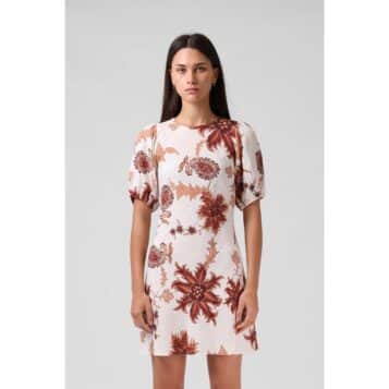 RPM Women's Holiday Mini Dress Paisley