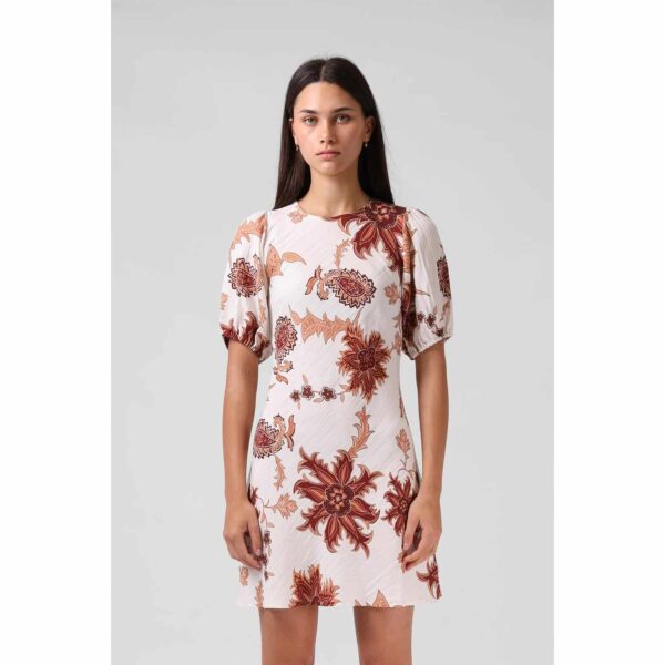 RPM Women's Holiday Mini Dress Paisley