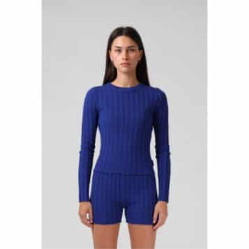 RPM Women's Knited L/S Colbalt