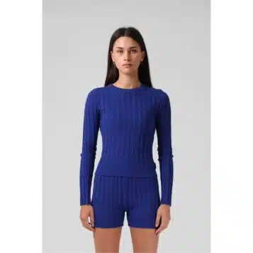 RPM Women's Knited L/S Colbalt