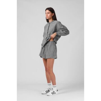 Alternative view of RPM Women's Tilly Short Black Stripe