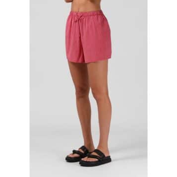 RPM Women's Tilly Short Red Pinstripe