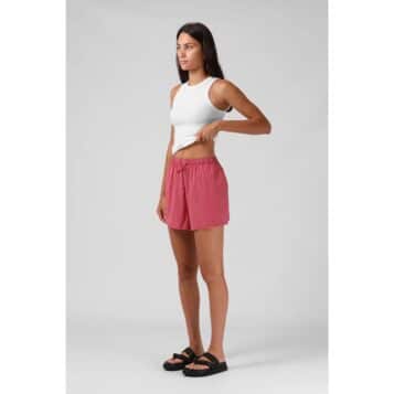 Alternative view of RPM Women's Tilly Short Red Pinstripe