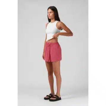 Alternative view of RPM Women's Tilly Short Red Pinstripe