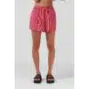 RPM Women's Tilly Short Red Pinstripe - Image 3