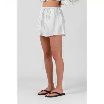 RPM Women's Tilly Short White Stripe