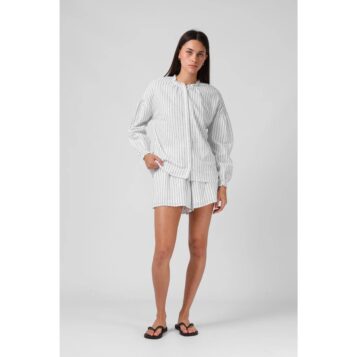 Alternative view of RPM Women's Tilly Short White Stripe