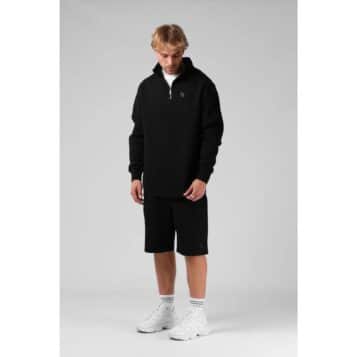 Alternative view of RPM Men's Track 1/4 Zip Sweater Black