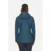 womens namche gtx jacket orionblue qwh 78 orb model back