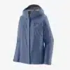 Light blue waterproof jacket with hood, Torrentshell