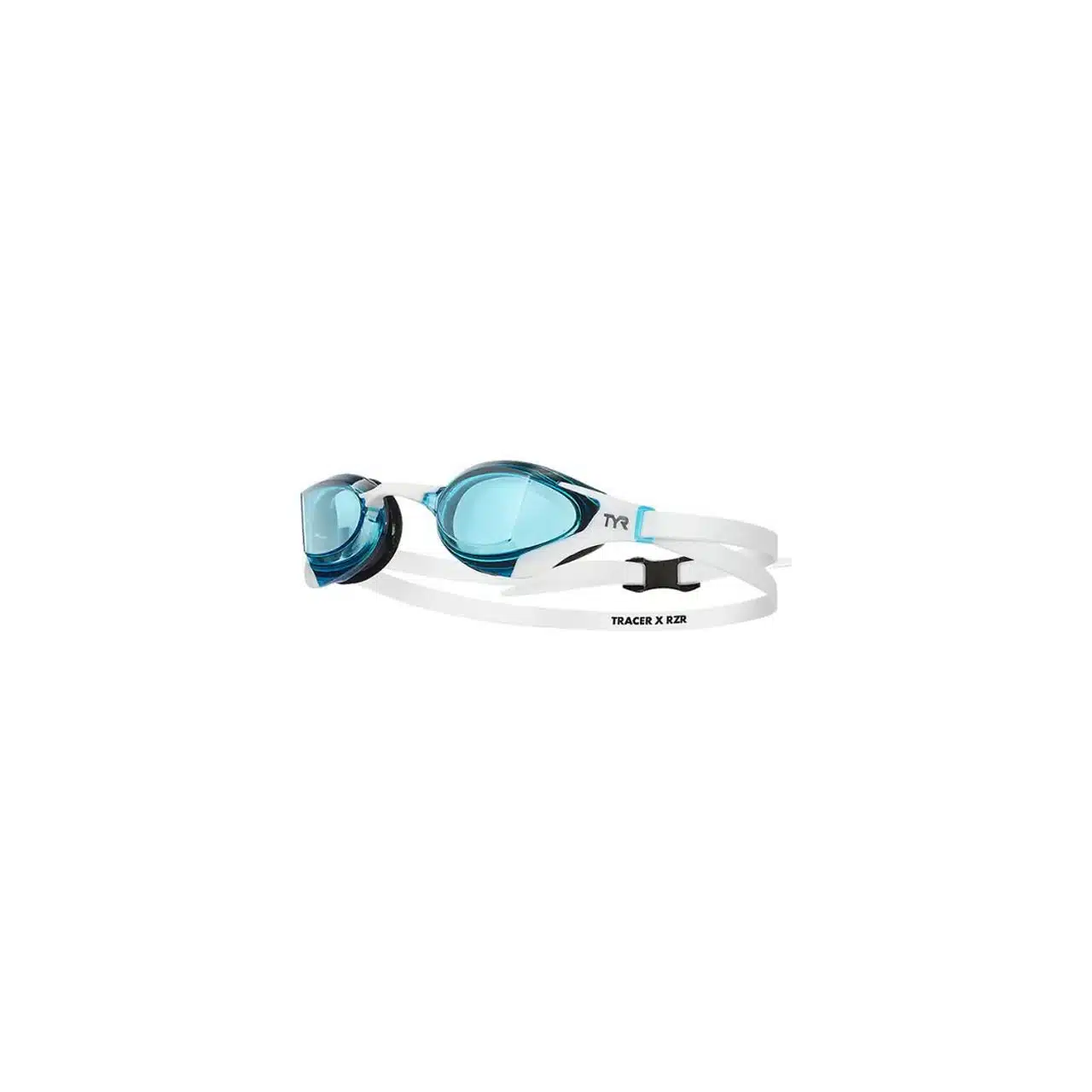 TYR Blue White Tracer X RZR Goggle 1 TYR Blue White Tracer X RZR Goggle